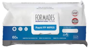 Formades Rapid FP Desinfektionstücher, 60 Stk.